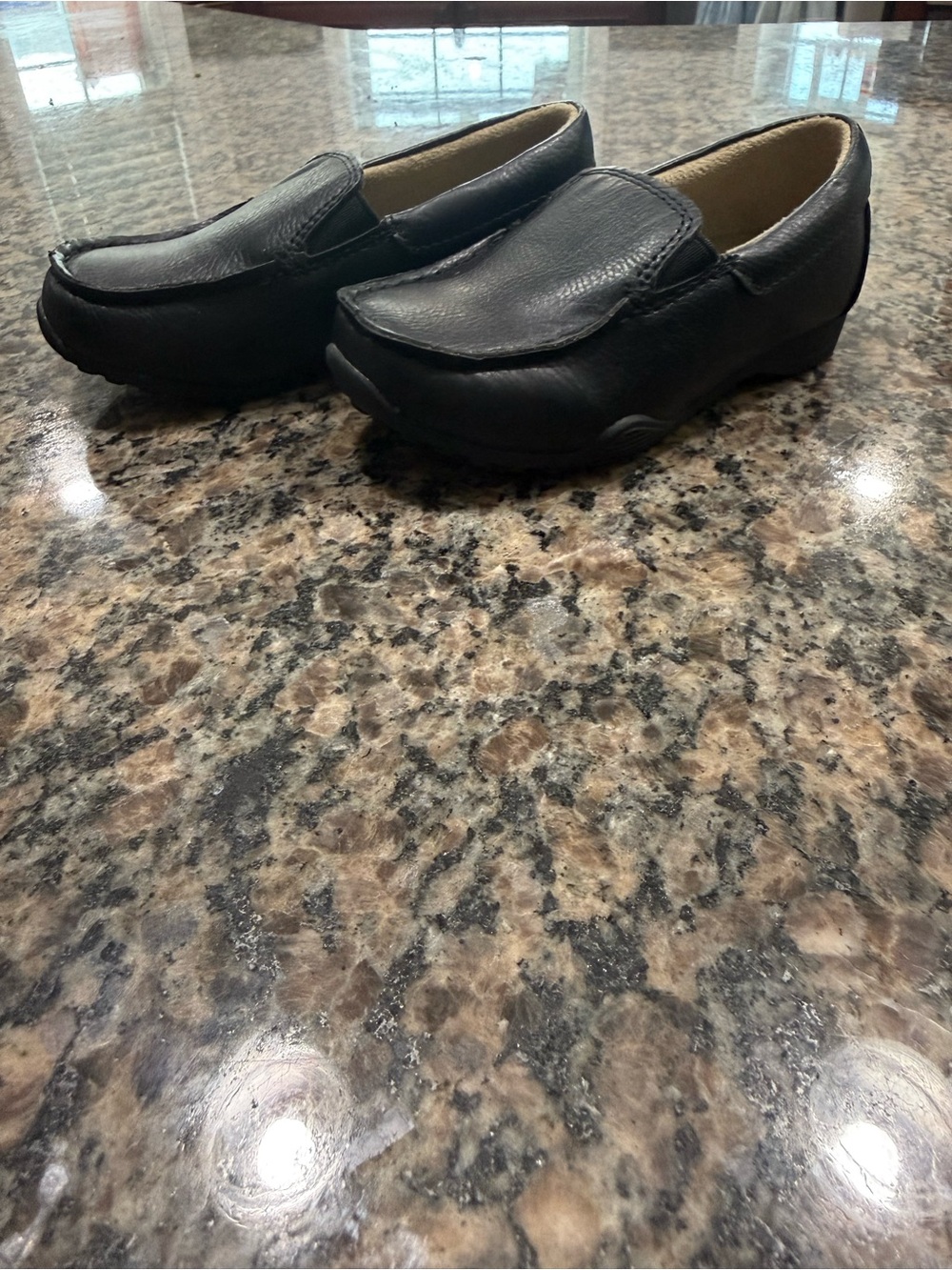 The Children's Place Black Slip-On Dress Loafers for Kids